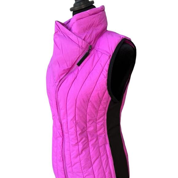 CALVIN KLEIN PERFORMANCE, pink, zip up, vest, women's size S - Picture 2 of 12
